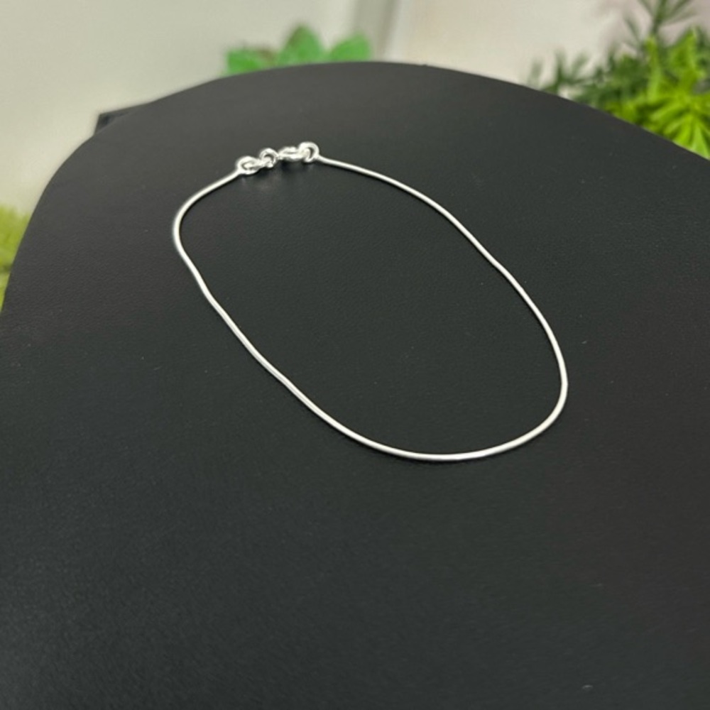 .925 sterling silver snake chain bracelet